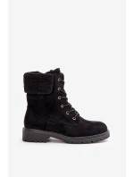 Dámské podšité boty workery na zip černé Mivael Dámské podšité boty workery na zip černé Mivael