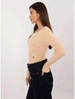 Jumper AT SW béžový model 20506917 - FPrice Jumper AT SW béžový model 20506917 - FPrice