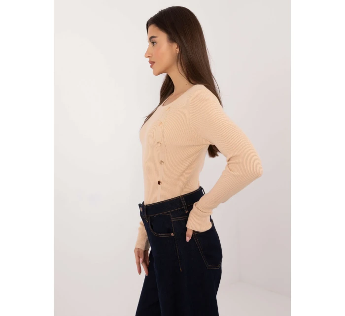 Jumper AT SW béžový model 20506917 - FPrice Jumper AT SW béžový model 20506917 - FPrice