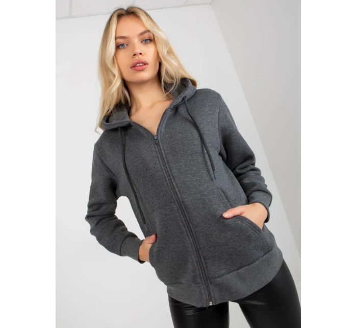 Mikina CT BL F 621087.65P tmavě šedá