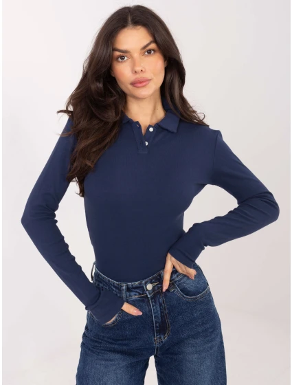 Bluzka WT BZ model 21875312 granatowy - FPrice Bluzka WT BZ model 21875312 granatowy - FPrice