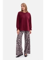 model 21379884 Pletené kalhoty s potiskem model 1 - BeWear