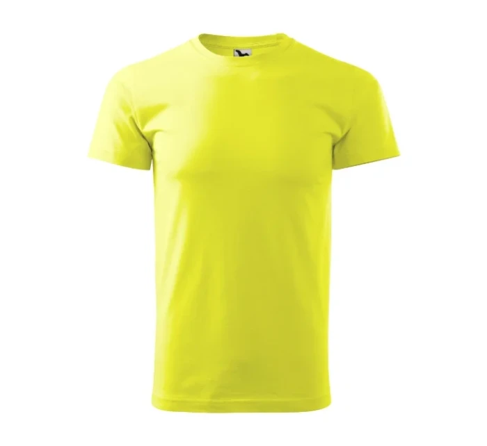 Heavy New tričko unisex neon yellow