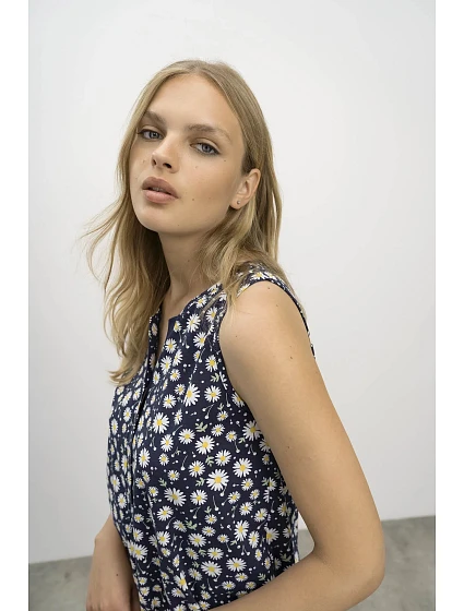 Dámská noční košile bez rukávů model 17148508 - Vamp