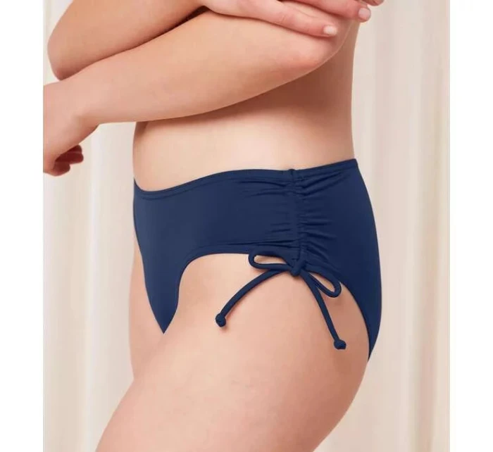 Dámské plavkové kalhotky Summer Mix & Match Midi 01 sd 00RA tmavě modré - Triumph