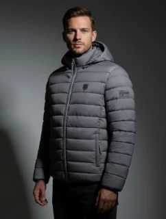 Pánská bunda WZ5179H/GN Tmavě šedá - Geographical Norway