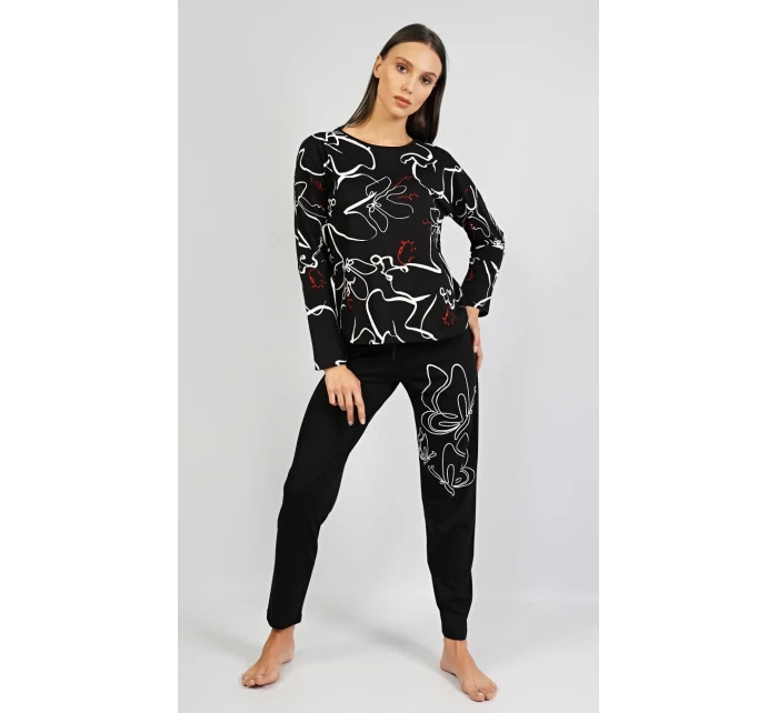 Dámské pyžamo dlouhé Lucie