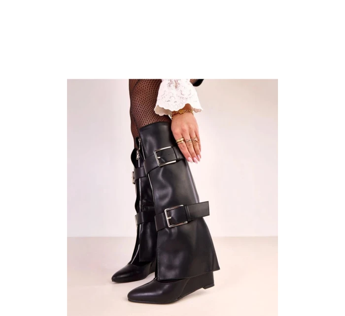 Kozačky na klínech  model 220243 Solea