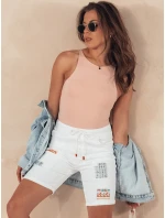 Dámské džínové šortky white Dstreet model 21977946 - FashionStreet