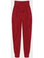 Tenké červené teplákové kalhoty (CK03-18) Tenké červené teplákové kalhoty (CK03-18)