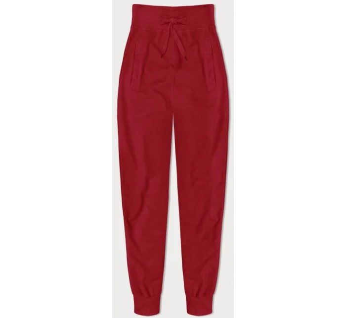 Tenké červené teplákové kalhoty (CK03-18) Tenké červené teplákové kalhoty (CK03-18)