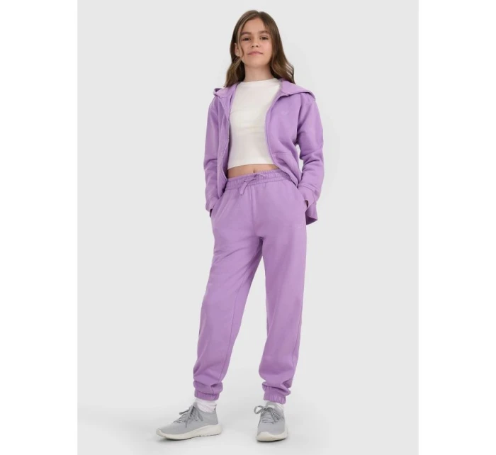 Dívčí tepláky model 21812076 - 4F Dívčí tepláky model 21812076 - 4F