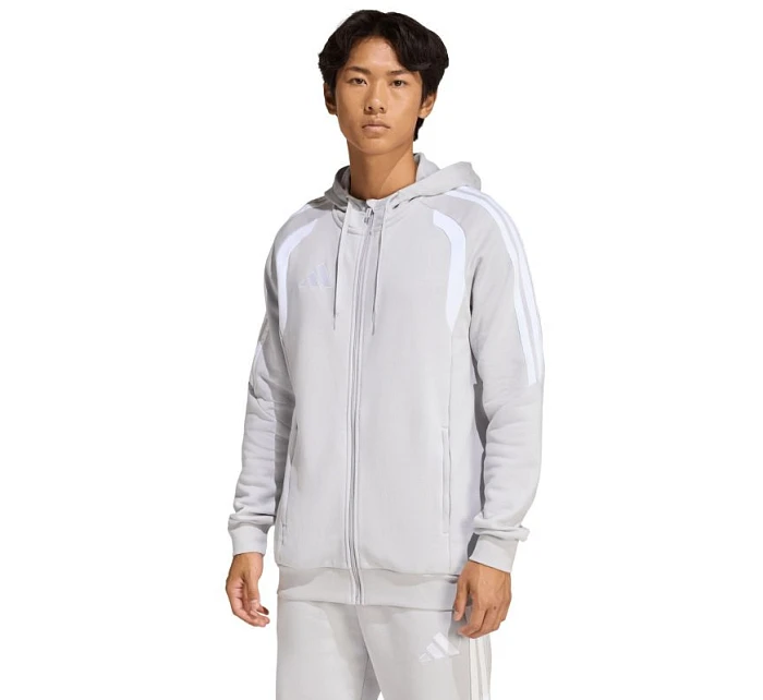 Pánské mikiny Tiro 26 League Sweat Full Zip Hoody šedé model 22061224 pánské - ADIDAS