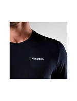 Pánské tričko ROSSIGNOL M Graphic Active Tee, černé Pánské tričko ROSSIGNOL M Graphic Active Tee, černé
