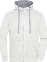 Daiber JN 963 Pánská mikina s kapucí "Lifestyle" 02.0963 off white/grey heather