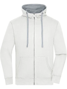 Daiber JN 963 Pánská mikina s kapucí "Lifestyle" 02.0963 off white/grey heather