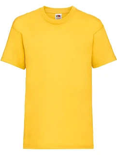 Fruit of the Loom Kids Valueweight T Dětské tričko 16.1033 sunflower