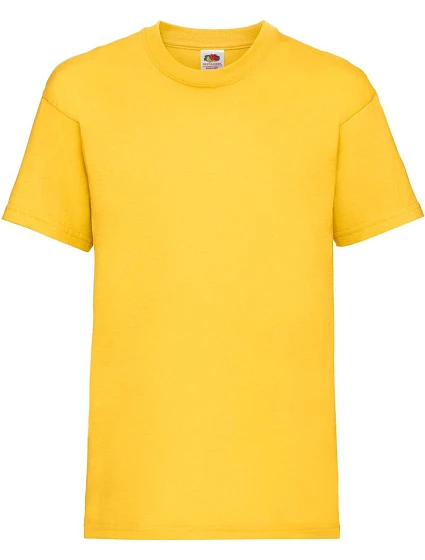 Fruit of the Loom Kids Valueweight T Dětské tričko 16.1033 sunflower Fruit of the Loom Kids Valueweight T Dětské tričko 16.1033 sunflower