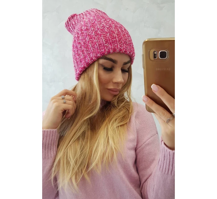 Dámská čepice Delia K260 fuchsiová Dámská čepice Delia K260 fuchsiová