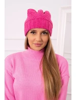 Dámská čepice Danuta K331 růžová Dámská čepice Danuta K331 růžová