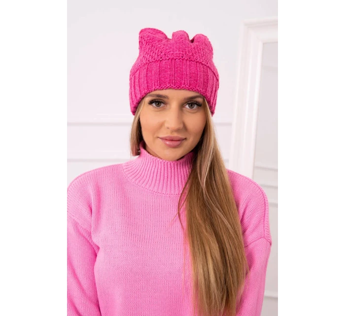 Dámská čepice Danuta K331 růžová Dámská čepice Danuta K331 růžová