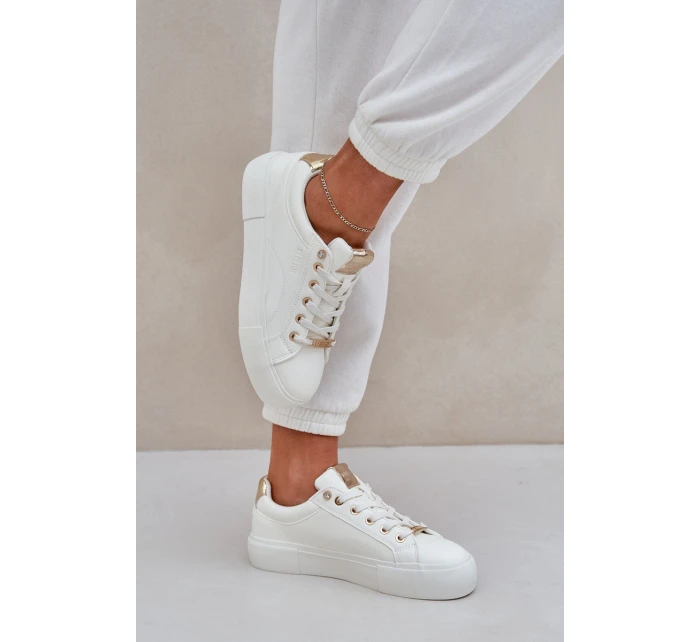 Dámské tenisky Big Star NN274211 Bílé Dámské tenisky Big Star NN274211 Bílé