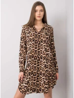 Šaty TO SK 1103 10.08P hnědá