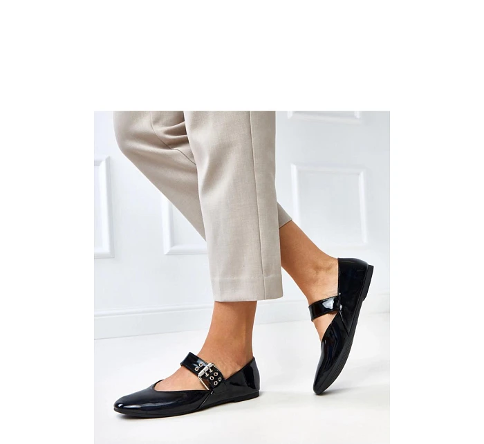 Dámské balerinky GL10-1 černé - Solea Dámské balerinky GL10-1 černé - Solea