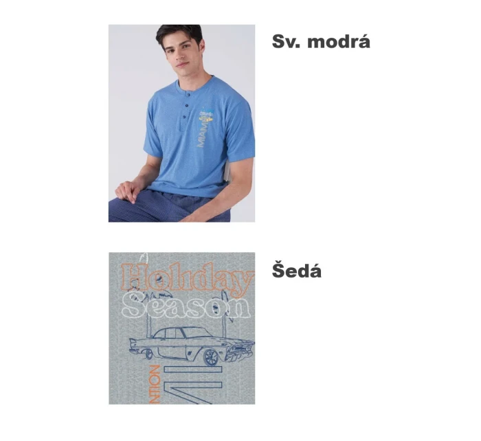 Pánské pyžamo Karelpiu KC8247