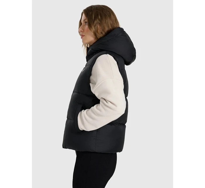 Dámské péřové tričko bez rukávů s přírodní výplní 4F 4FWAW25TVJAF223-083S