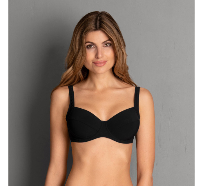 Style Sibel Top Bikini - horní díl 8730-1 černá - RosaFaia
