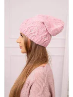 Dámská čepice Ramona K383 powder pink
