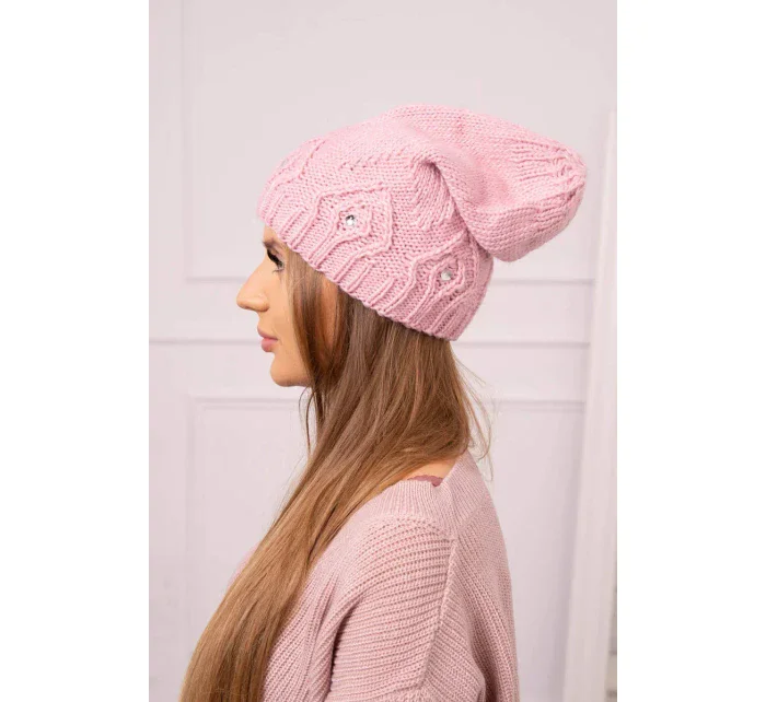 Dámská čepice Ramona K383 powder pink