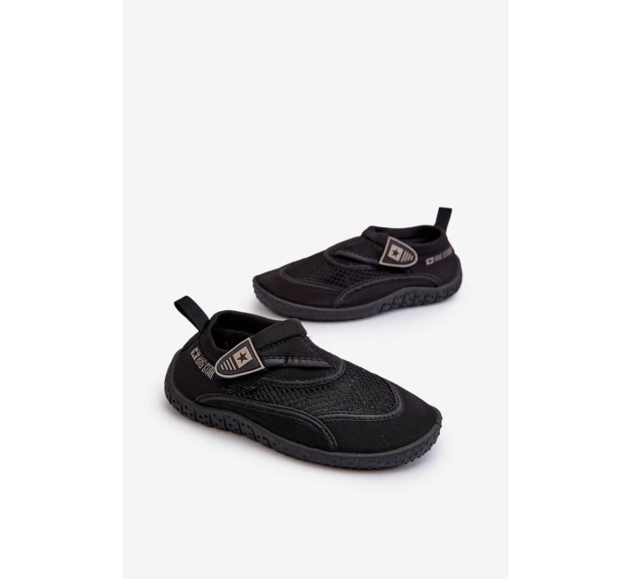 Dětské boty do vody černé Big Star NN374466 Dětské boty do vody černé Big Star NN374466