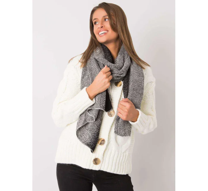 Šála AT SZ 3899.91 černobílých