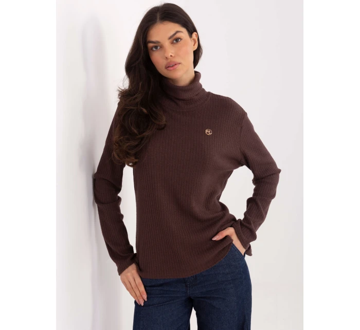 Sweter LK SW model 21836767 brązowy - FPrice