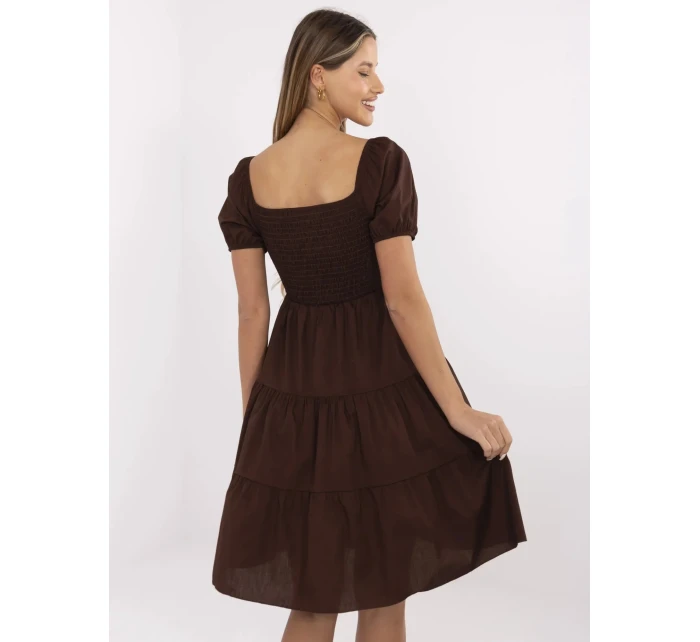 Šaty MI SK A2561.89 tmavě hnědé