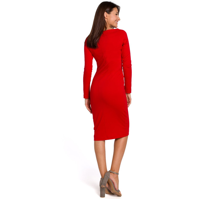 Šaty model 18073861 Červená - STYLOVE