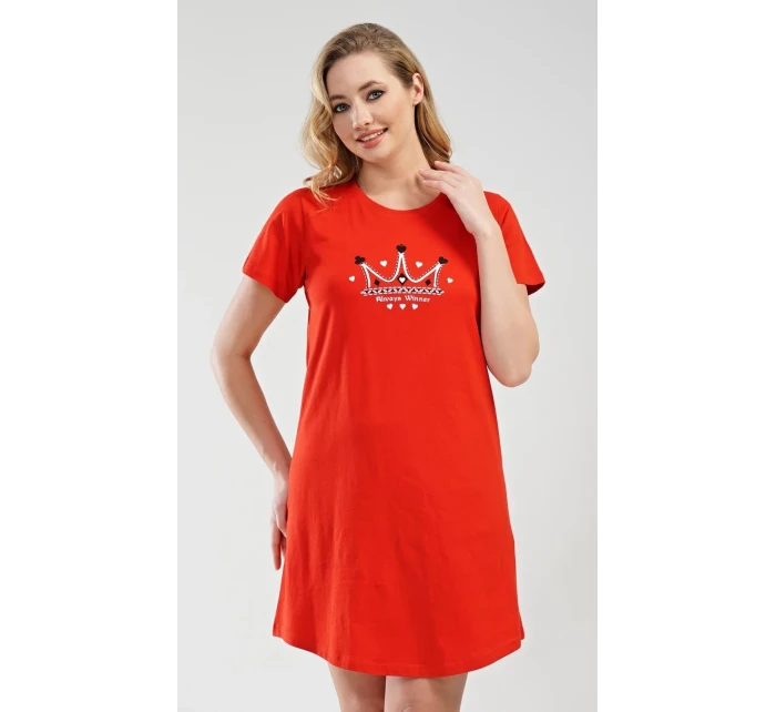 Dámská noční košile s krátkým rukávem model 17360644 - Vienetta