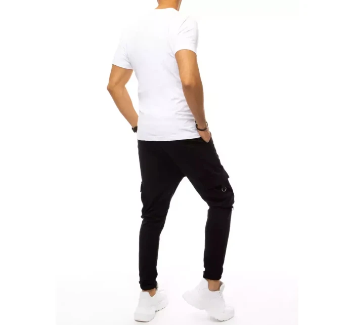 Pánská černobílá tepláková souprava model 21962941 - Dstreet