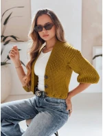 Dámský hořčicový svetr NUTI FashionStreet MY1673