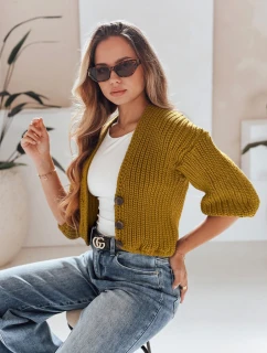 Dámský hořčicový svetr NUTI FashionStreet MY1673