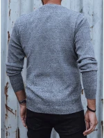 Pánský šedý svetr Dstreet model 21979380 - FashionStreet Pánský šedý svetr Dstreet model 21979380 - FashionStreet