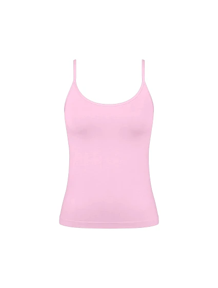 Dámské tílko GO Sense Spaghetti Top - Floral Pink - růžové 1588 - SLOGGI Dámské tílko GO Sense Spaghetti Top - Floral Pink - růžové 1588 - SLOGGI
