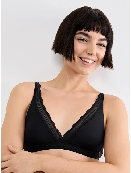 sloggi GO Blush Soft Bra - Black - SLOGGI Black - SLOGGI sloggi GO Blush Soft Bra - Black - SLOGGI Black - SLOGGI