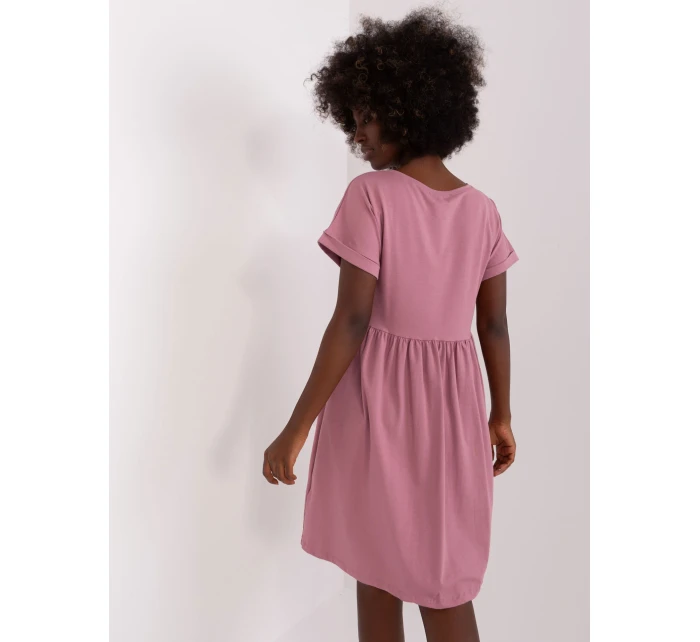 Sukienka RV SK model 18856432 ciemny różowy - FPrice