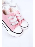 Dětské Brokátové Tenisky Růžové Bling-Bling Dětské Brokátové Tenisky Růžové Bling-Bling