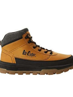 Lee Cooper – pánské zimní sportovní boty, karamelové, zateplené