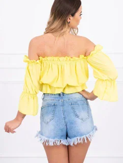 Španělská halenka žlutá