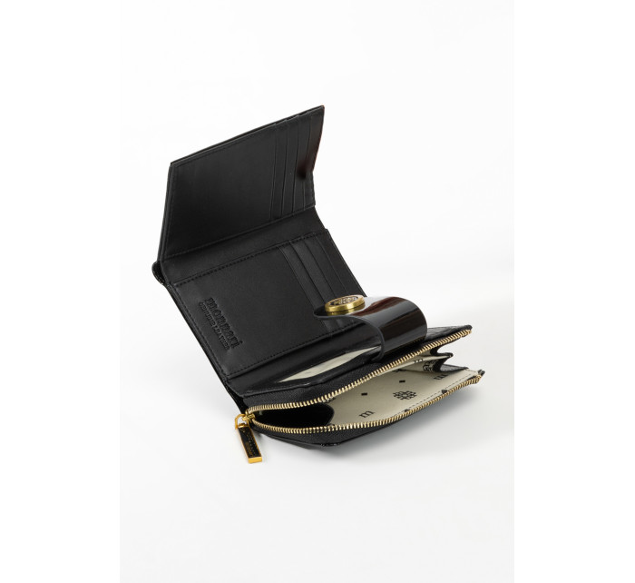 Monnari Peněženky Malá kožená peněženka Multi Black